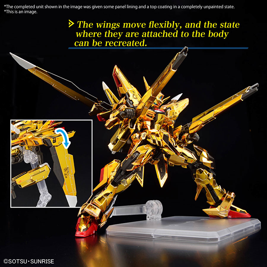Gundam Real Grade 1/144 Kit #41 Akatsuki Gundam Oowashi Unit