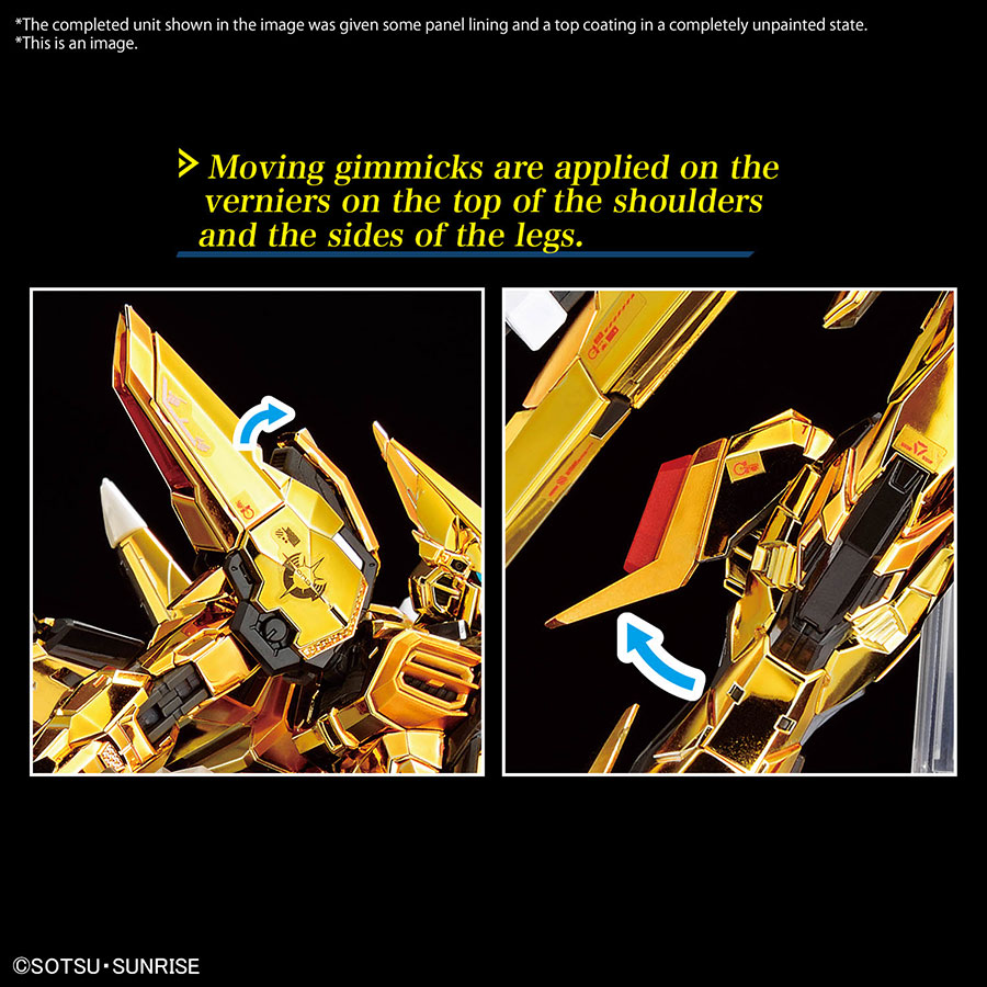 Gundam Real Grade 1/144 Kit #41 Akatsuki Gundam Oowashi Unit