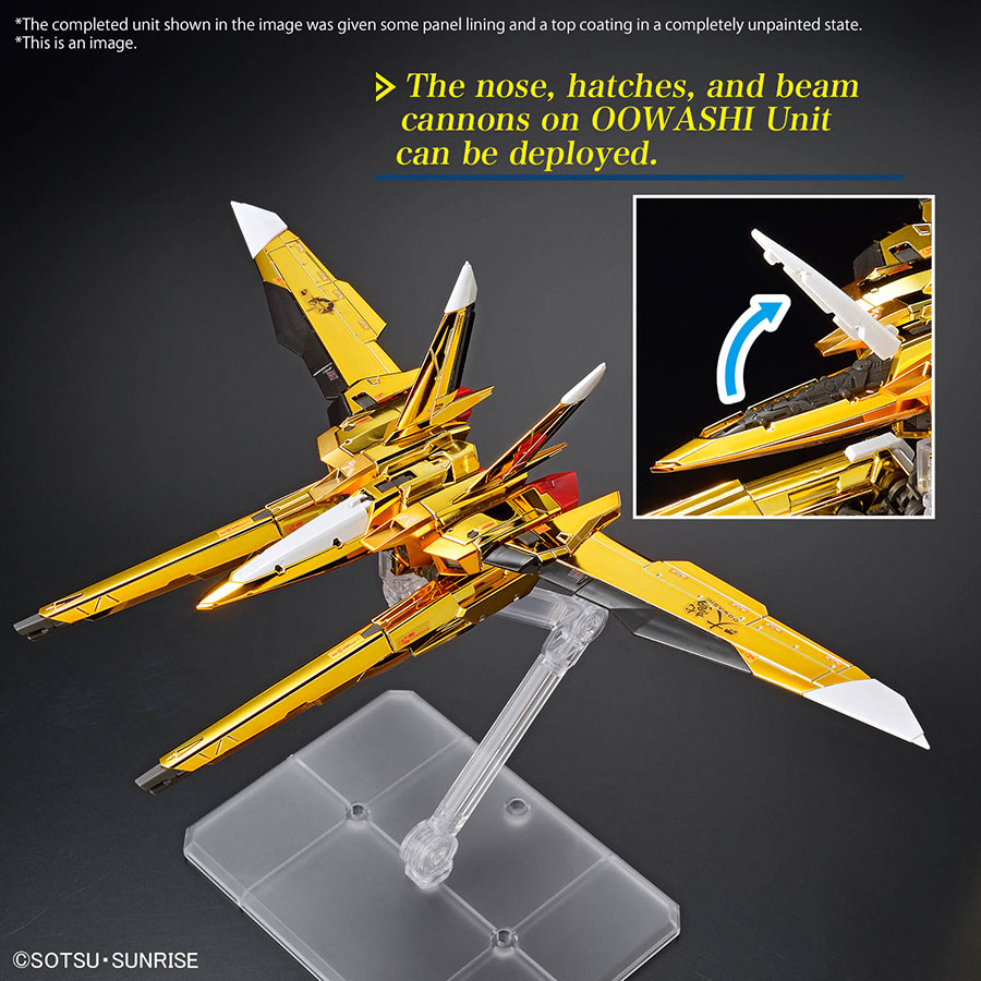 Gundam Real Grade 1/144 Kit #41 Akatsuki Gundam Oowashi Unit