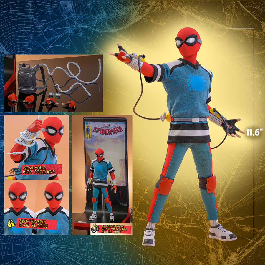 Marvel Your Friendly Neighborhood Spider-Man Spider-Man (Homemade Suit) Sixth Scale Action Figure