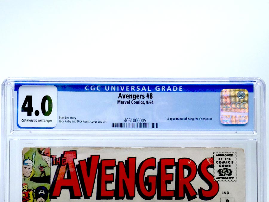 Avengers #8 Cover D CGC 4.0