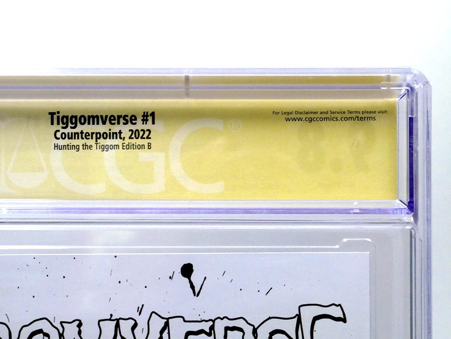 Tiggomverse #1 CGC Signature Series 9.8 Signed by Marat Mychaels Remarked by Sean Forney Something Is Killing The Children Homage Variant