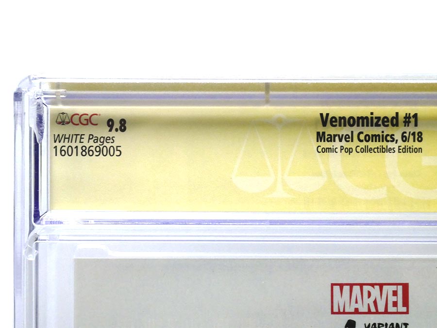 Venomized #1 Cover I CGC Signature Series 9.8 Signed by Cullen Bunn Francesco Mattina Variant