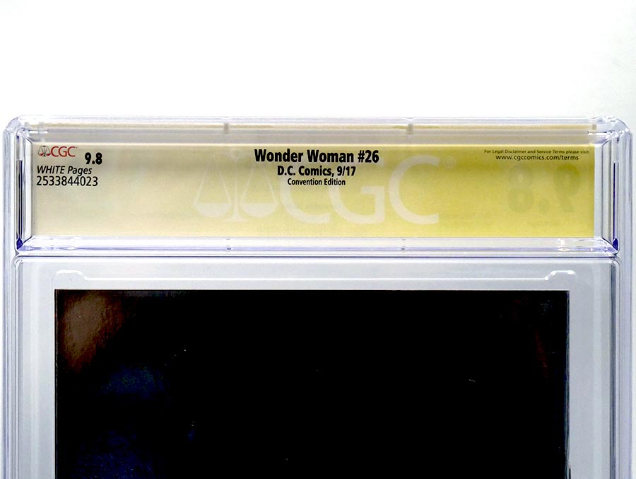 Wonder Woman Vol 5 #26 Cover C CGC Signature Series 9.8 Signed by Mirka Andolfo Variant Photo Cover