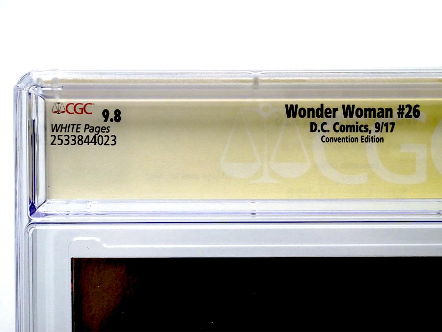 Wonder Woman Vol 5 #26 Cover C CGC Signature Series 9.8 Signed by Mirka Andolfo Variant Photo Cover
