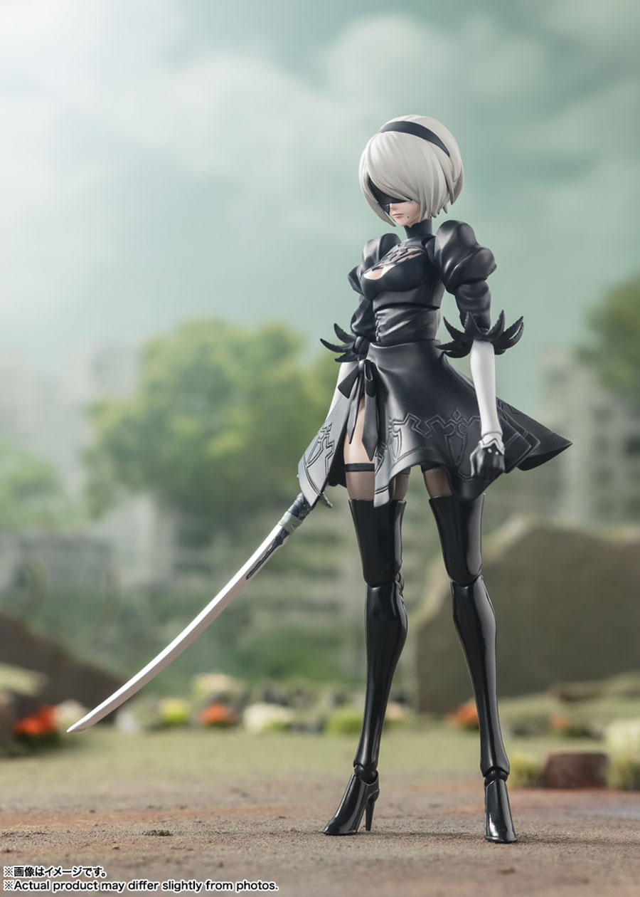 NieR Automata Ver1.1a S.H.Figuarts - 2B Action Figure