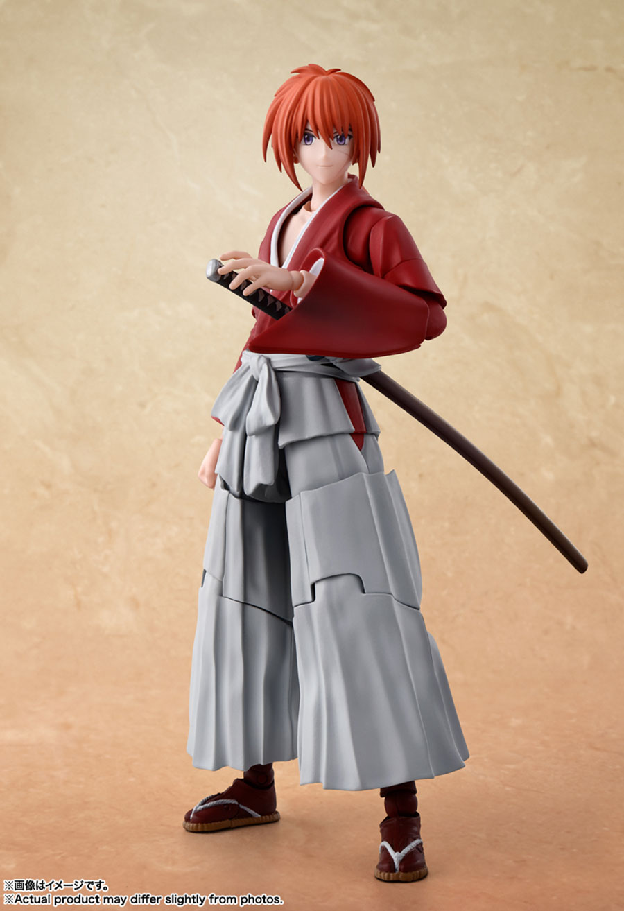 Rurouni Kenshin Meiji Swordsman Romantic Story S.H.Figuarts - Kenshin Himura Action Figure