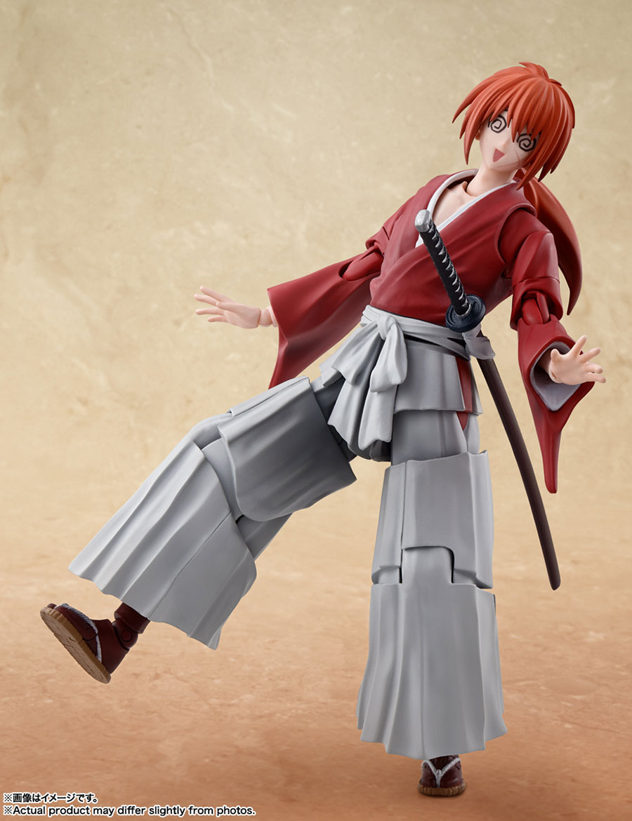 Rurouni Kenshin Meiji Swordsman Romantic Story S.H.Figuarts - Kenshin Himura Action Figure