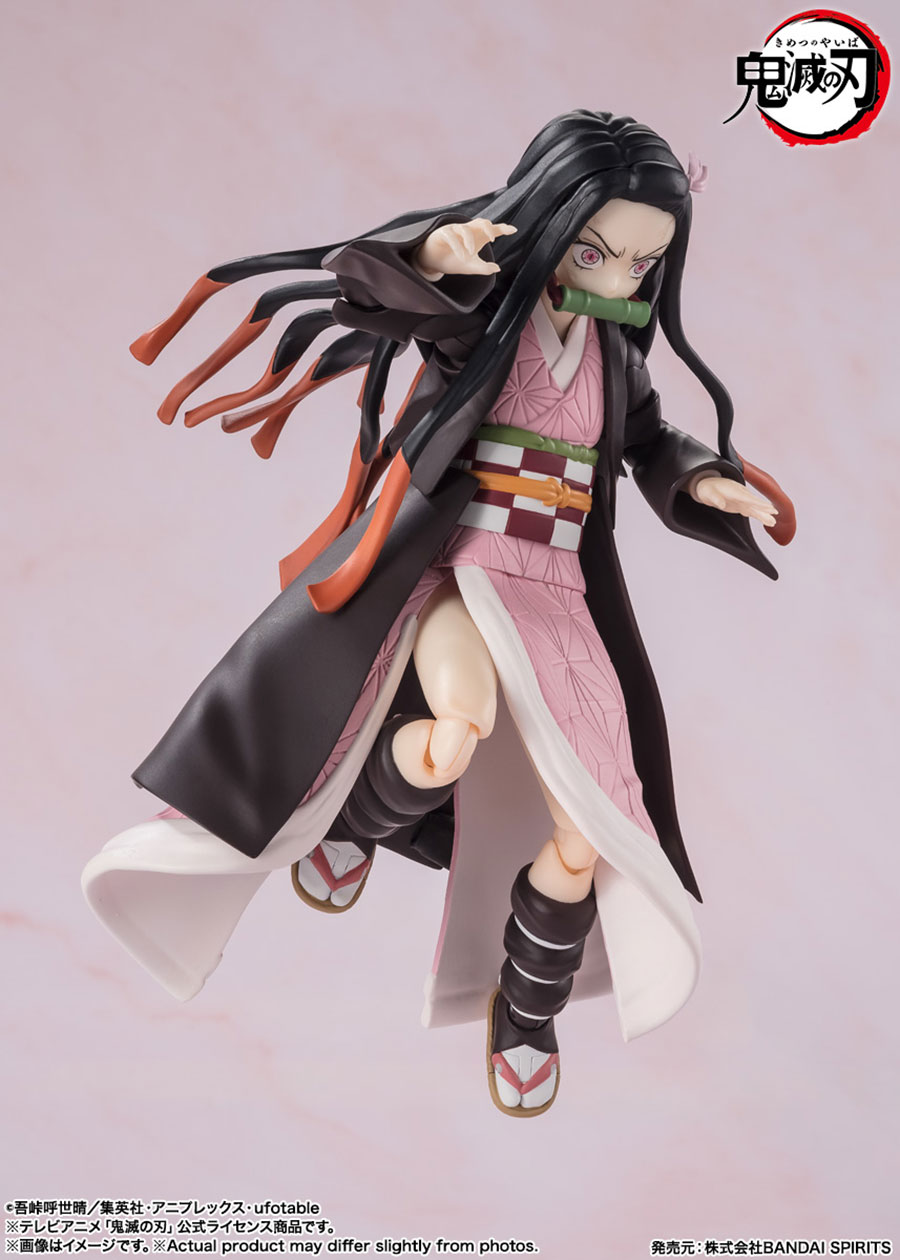 Demon Slayer Kimetsu No Yaiba S.H.Figuarts - Nezuko Kamado Action Figure