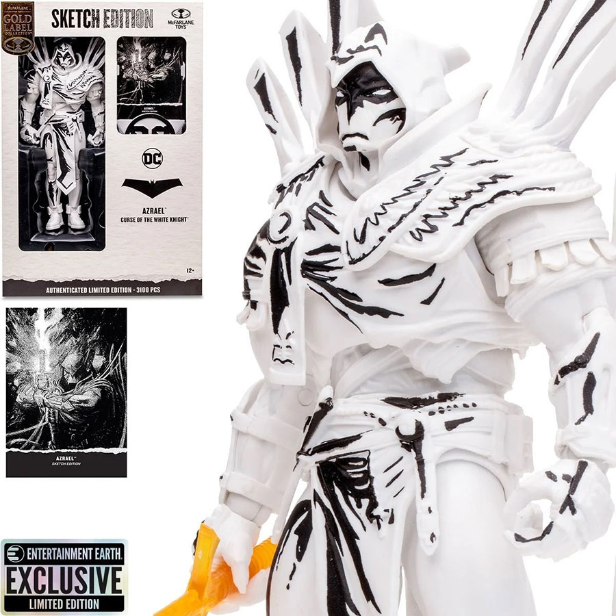 DC Azrael Curse Of The White Knight Gold Label 7-Inch Action Figure