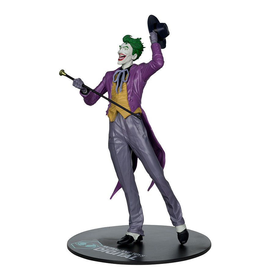 DC McFarlane Digital Joker By Jason Fabok 12-Inch Figurine