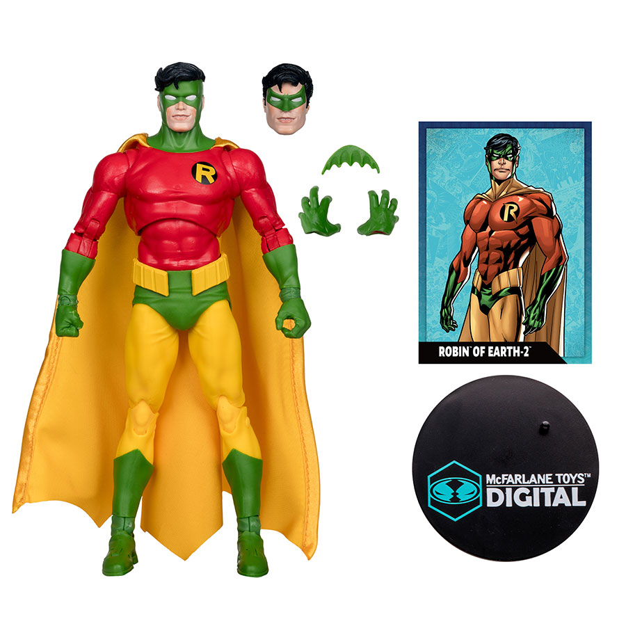 DC Multiverse Digital 7-Inch Action Figure Wave 3 - Earth-2 Robin