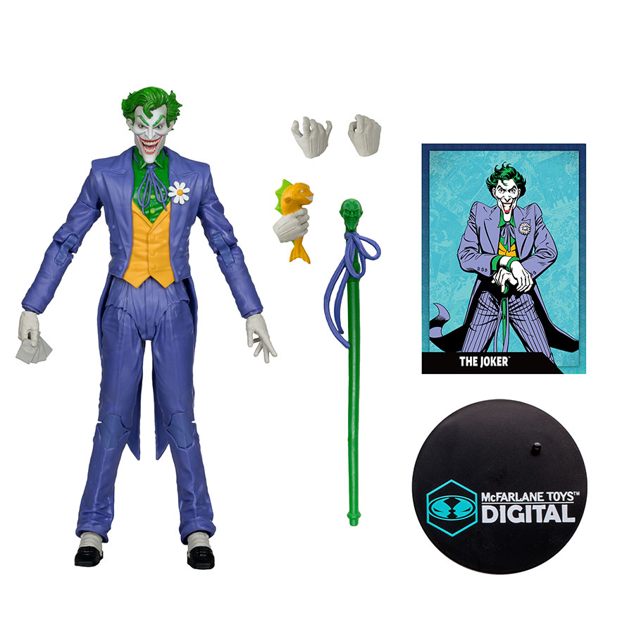 DC Multiverse Digital 7-Inch Action Figure Wave 3 - Silver Age Joker (Purple Suit)