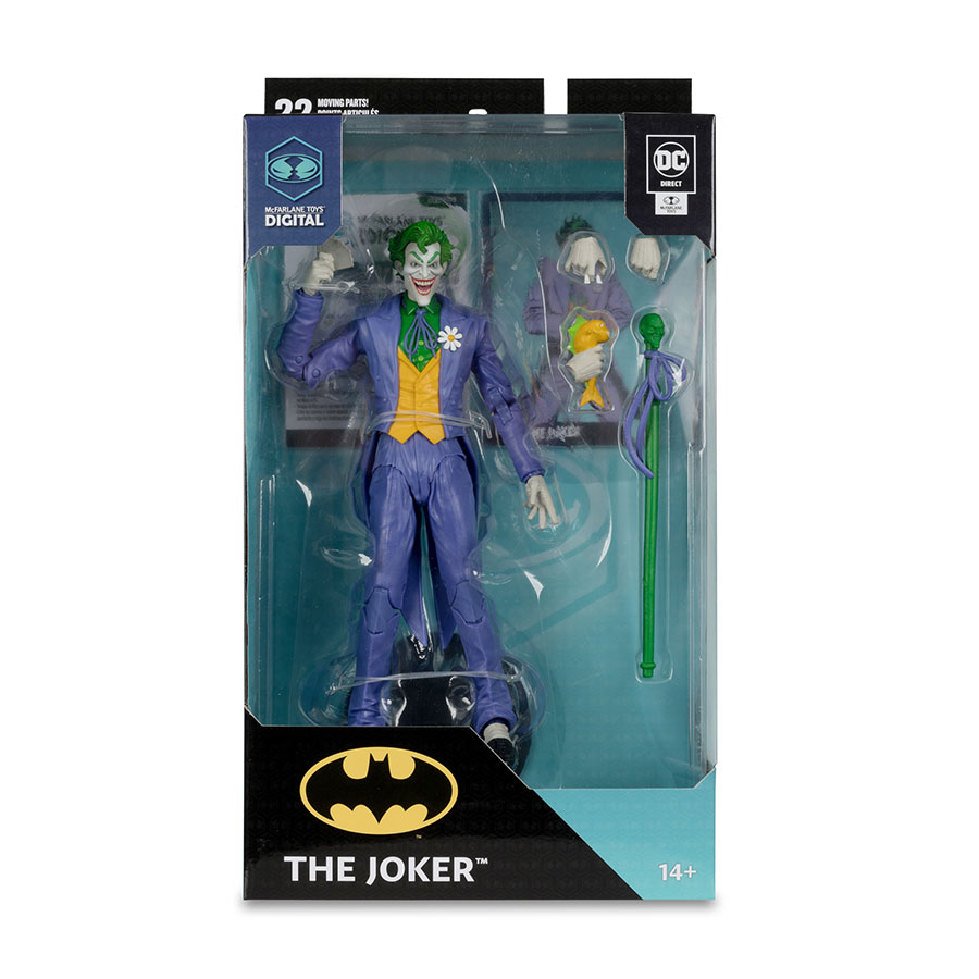 DC Multiverse Digital 7-Inch Action Figure Wave 3 - Silver Age Joker (Purple Suit)