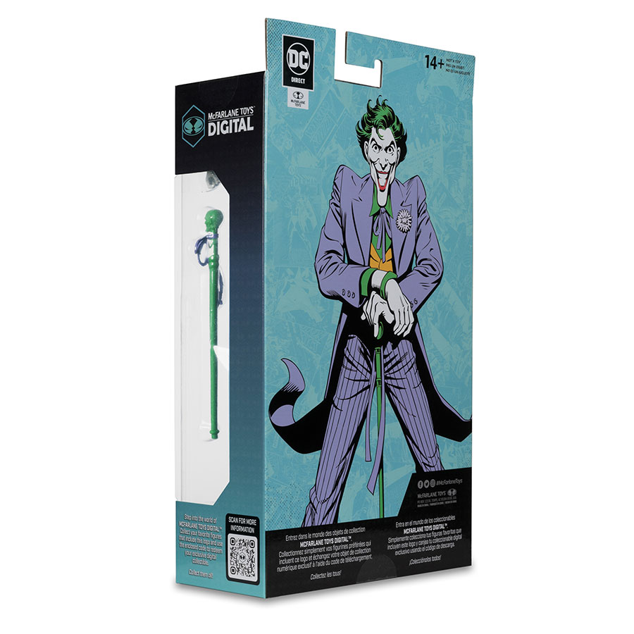 DC Multiverse Digital 7-Inch Action Figure Wave 3 - Silver Age Joker (Purple Suit)