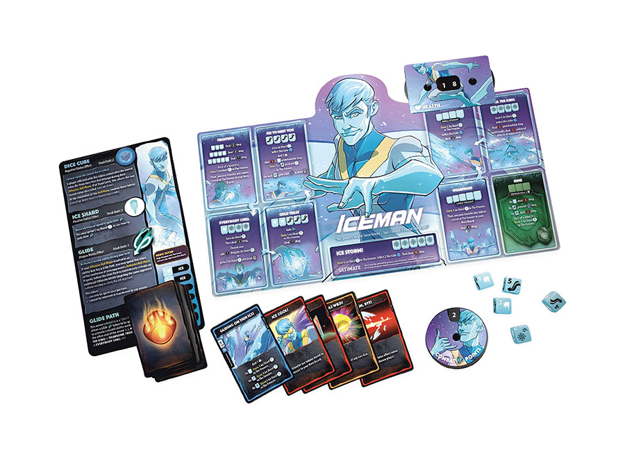 Dice Throne Marvel X-Men Box 1 (Iceman Psylocke Storm Wolverine)