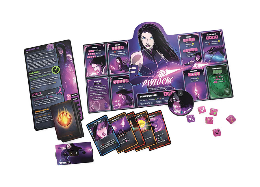 Dice Throne Marvel X-Men Box 1 (Iceman Psylocke Storm Wolverine)