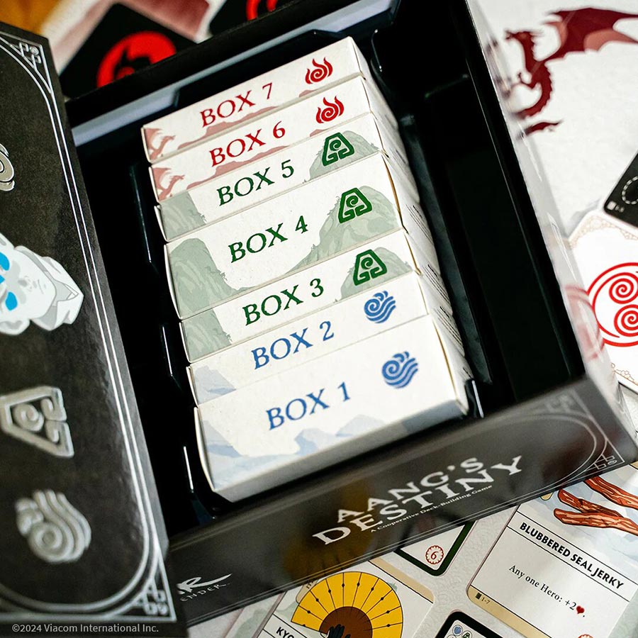 Avatar The Last Airbender Aangs Destiny A Cooperative Deck-Building Game