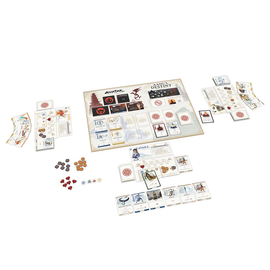 Avatar The Last Airbender Aangs Destiny A Cooperative Deck-Building Game