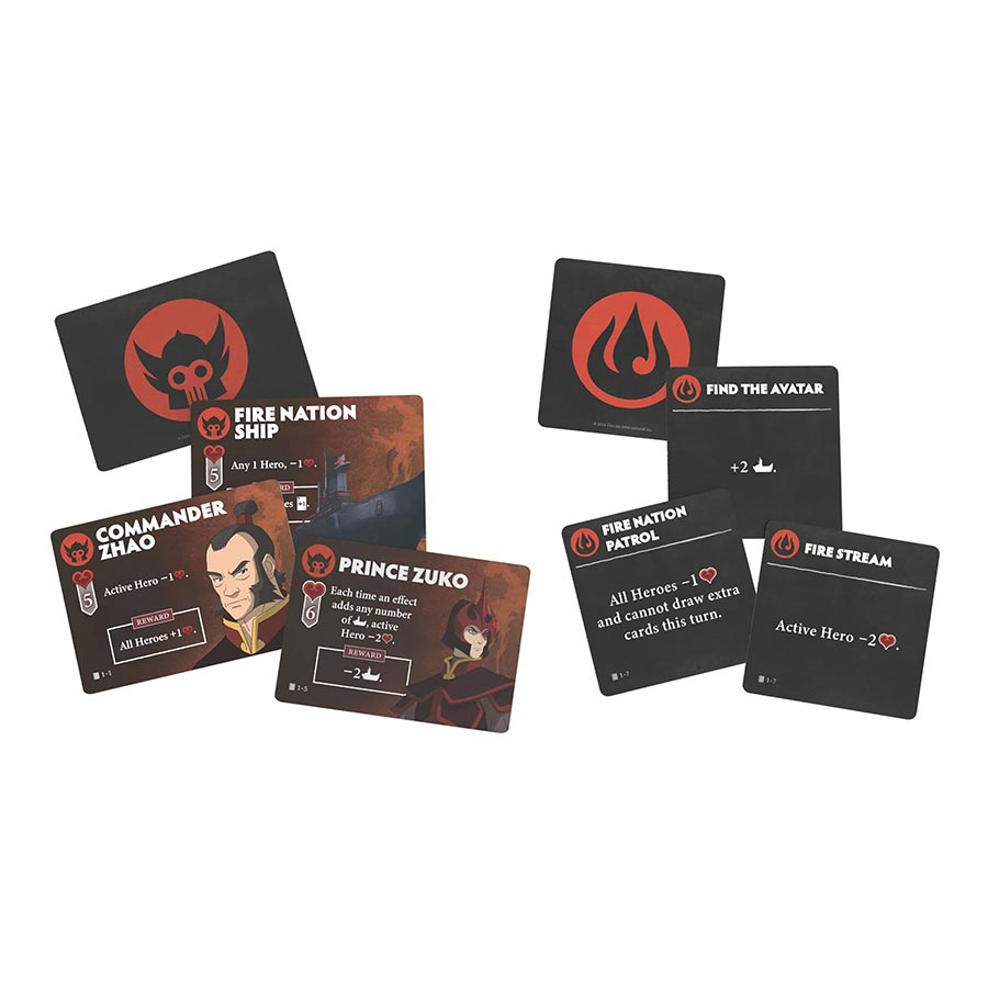 Avatar The Last Airbender Aangs Destiny A Cooperative Deck-Building Game