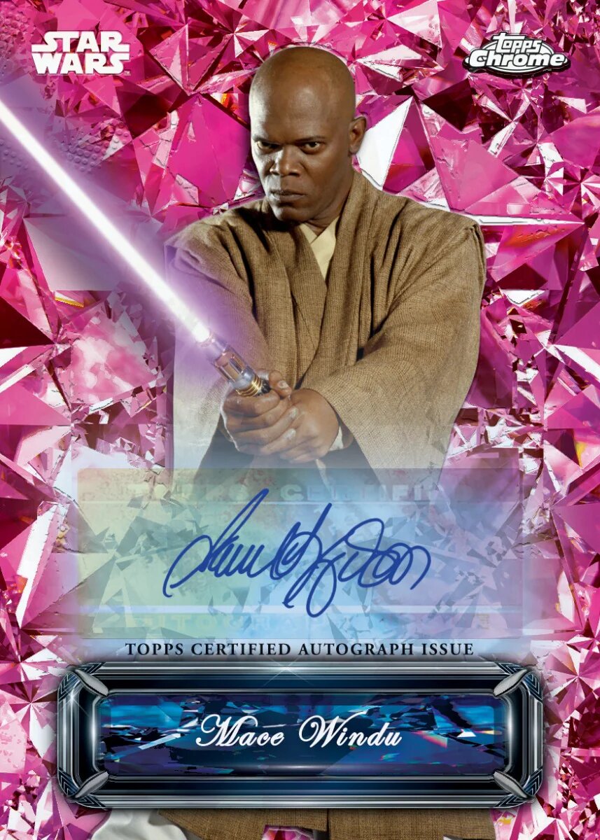 2024 Topps Chrome Sapphire Star Wars The Phantom Menace Hobby Box