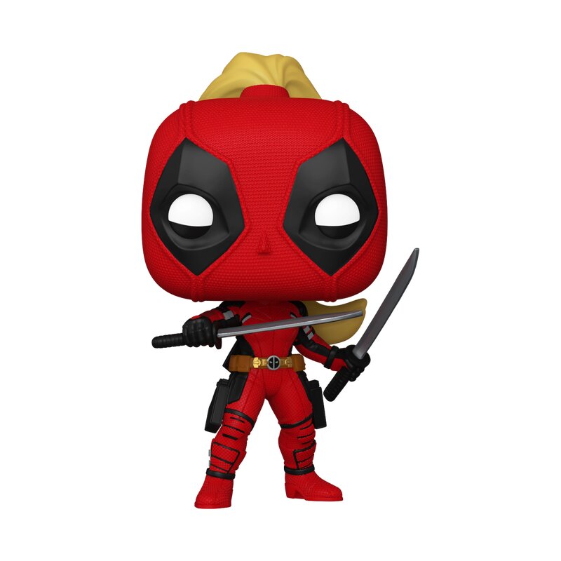 POP Marvel Deadpool Wolverine Ladypool Vinyl Bobble Head