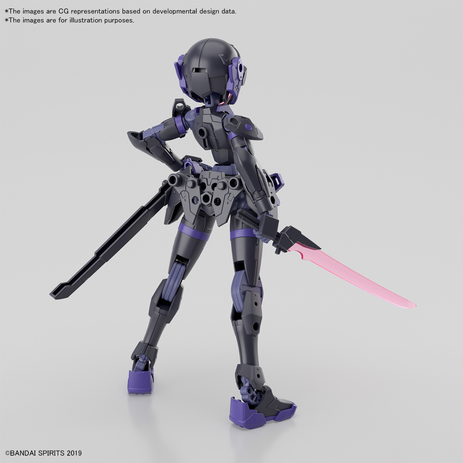 30 Minutes Missions 1/144 Kit #66 EXM-H15E Acerby (Type-E)