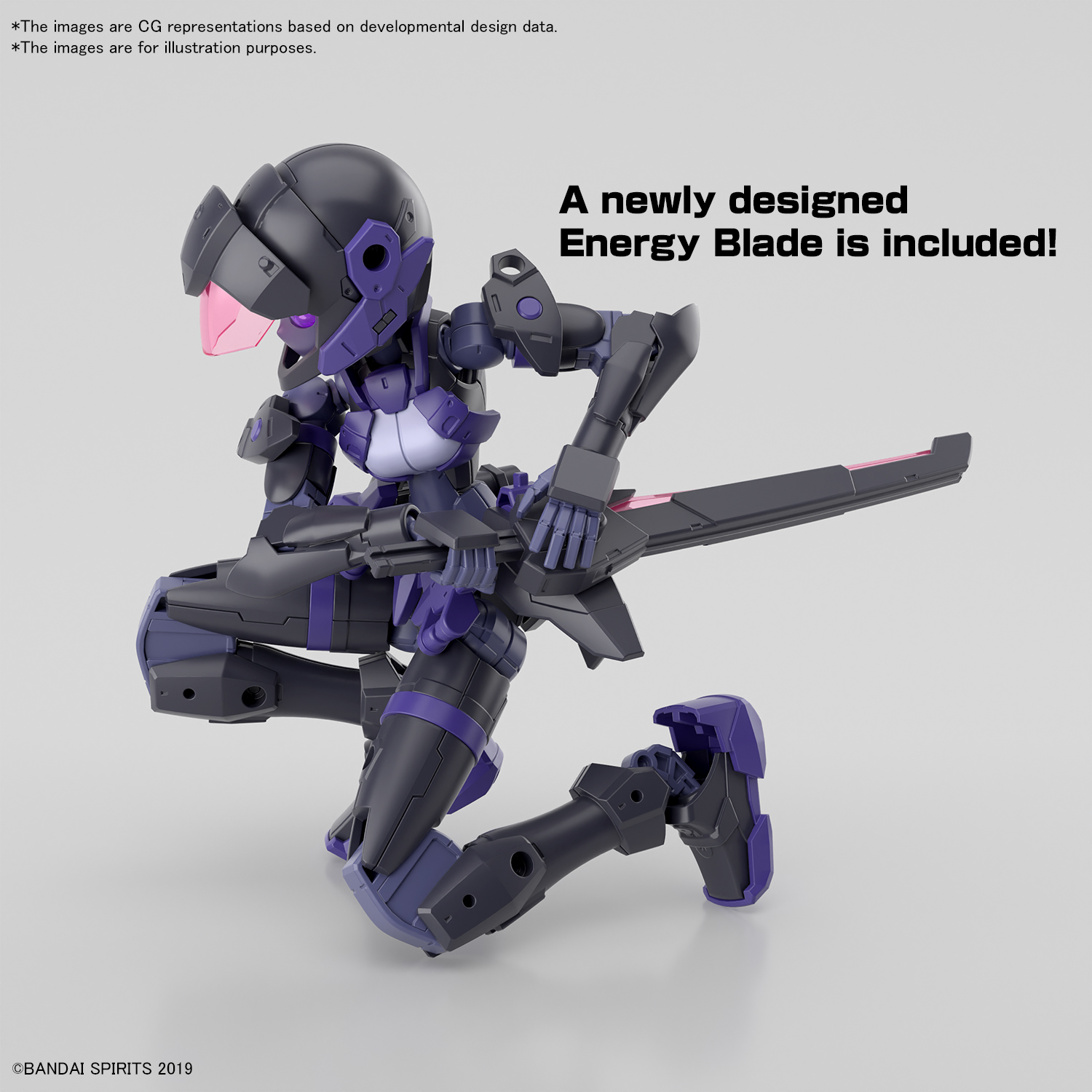 30 Minutes Missions 1/144 Kit #66 EXM-H15E Acerby (Type-E)