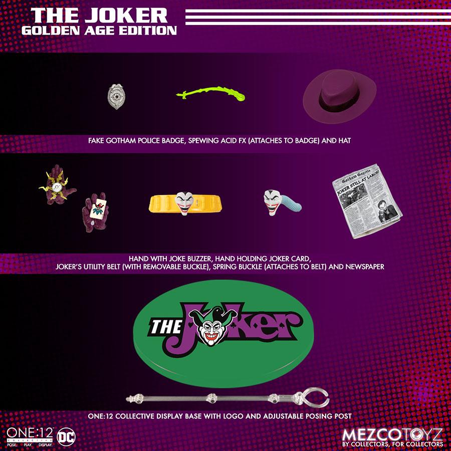 One-12 Collective The Joker Golden Age Edition Action Figure