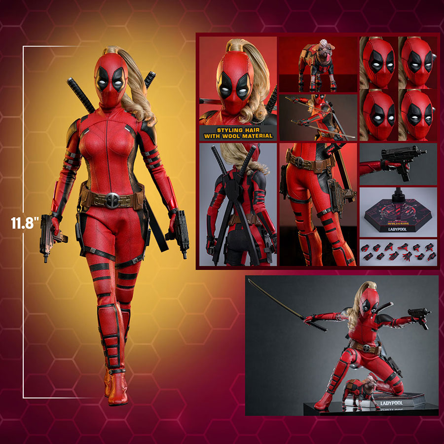Marvel Ladypool Sixth Scale Figure