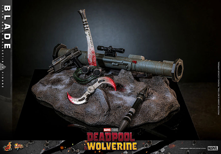 Marvel Deadpool & Wolverine Blade Sixth Scale Figure