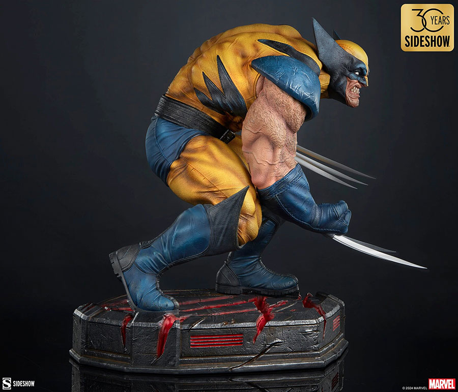 Marvel Wolverine Berserker Rage Statue