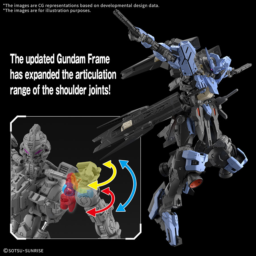 Gundam Master Grade 1/100 Kit - Iron-Blooded Orphans - ASW-G-XX Gundam Vidar