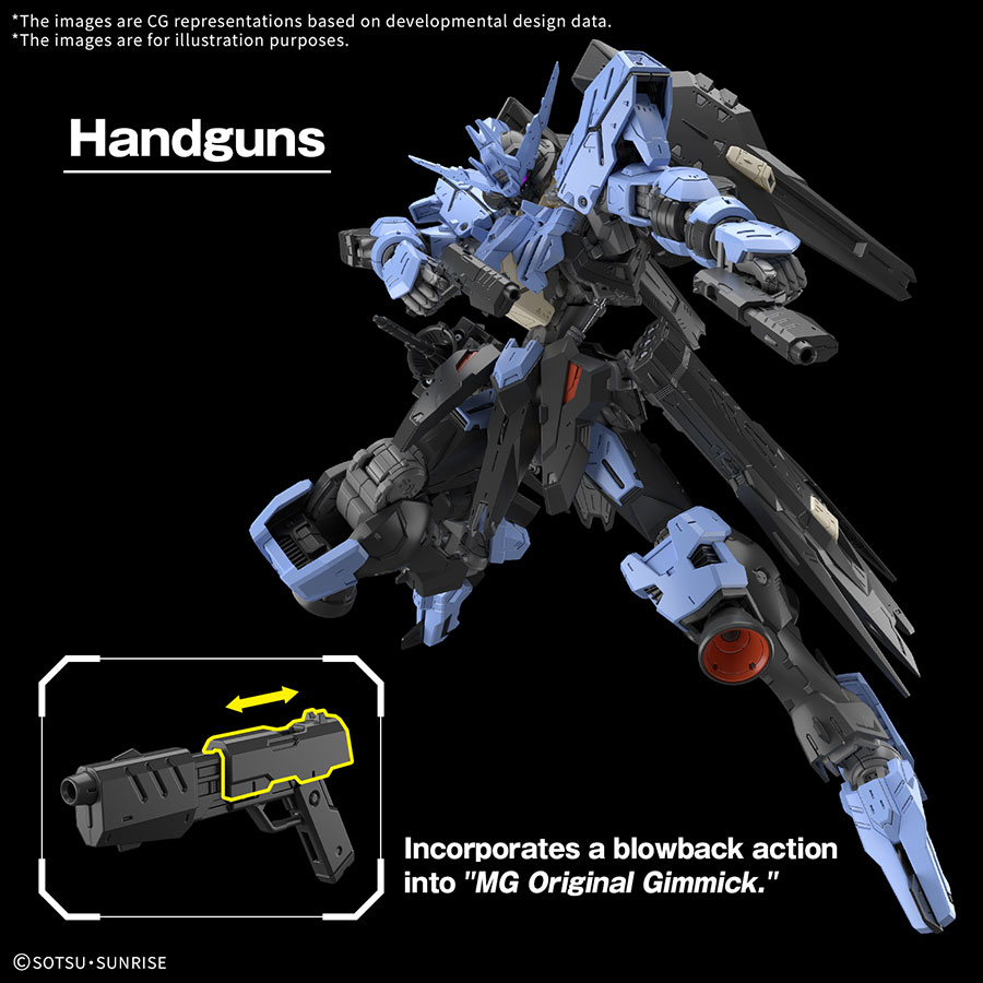 Gundam Master Grade 1/100 Kit - Iron-Blooded Orphans - ASW-G-XX Gundam Vidar
