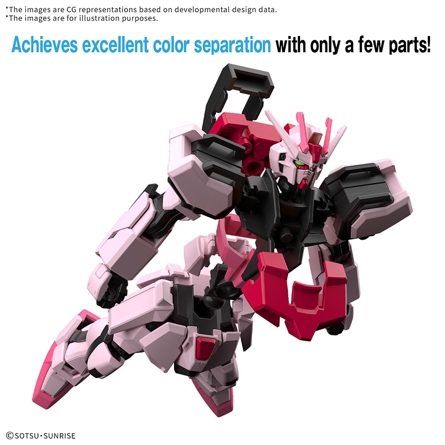 Entry Grade Kit #14 Gundam 1/144 - MBF-02 Strike Rouge