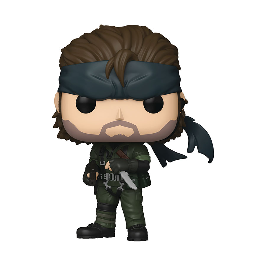 POP Games Metal Gear Naked Snake Vinyl Figure