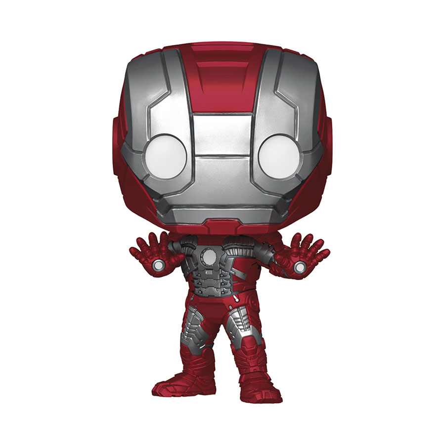 POP Marvel MCU Iron Man 2 Iron Man Mark 5 Armor Vinyl Bobble Head