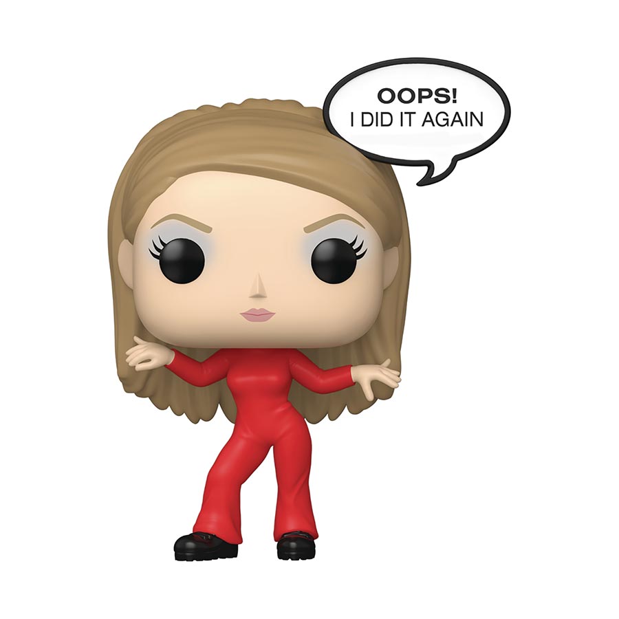 POP Sayings Britney Spears Oops I Did it Again Vinyl Figure