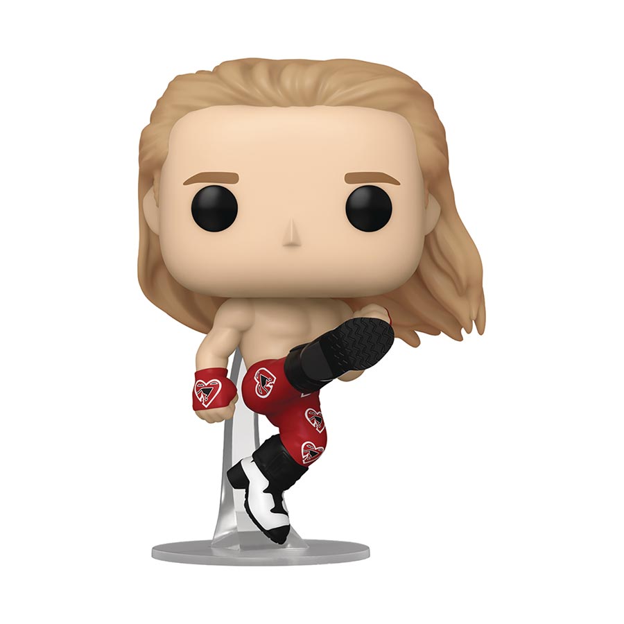 POP WWE Shawn Michaels Sweet Chin Music Vinyl Figure