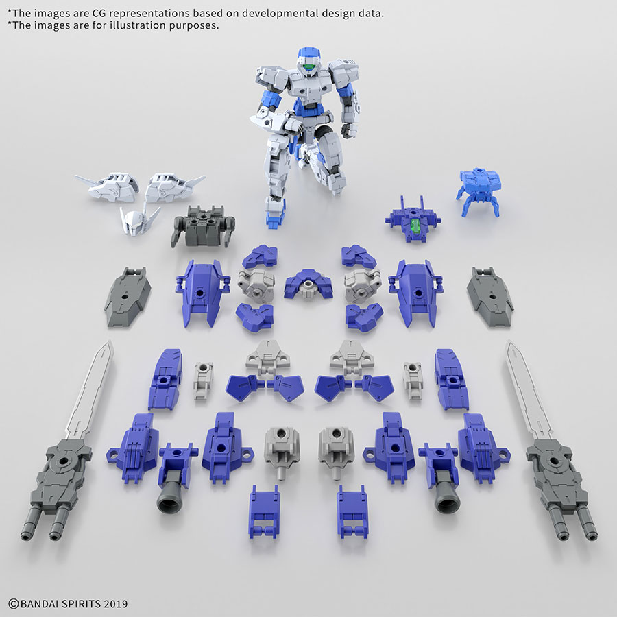 30 Minutes Missions 1/144 Kit #67 eEXM-17FA Full Armor Alto