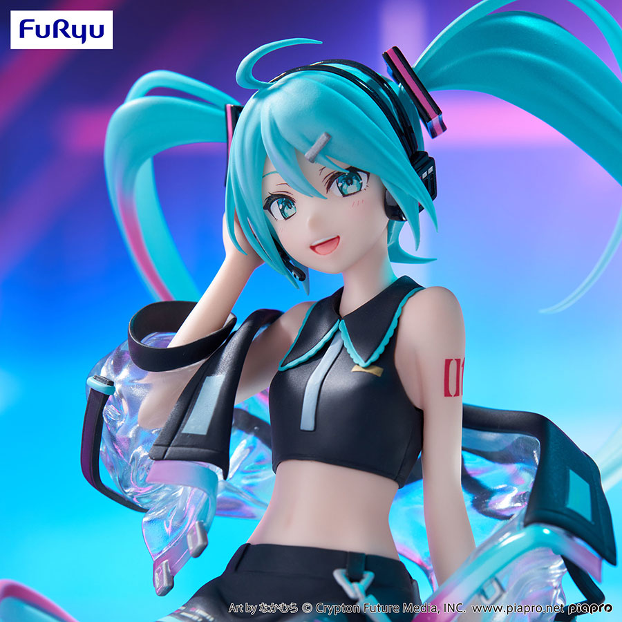 Hatsune Miku Neon Cyber Noodle Stopper Figure