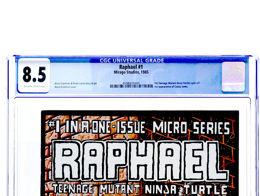 Raphael Teenage Mutant Ninja Turtle #1 Cover C CGC 8.5 1st Ptg
