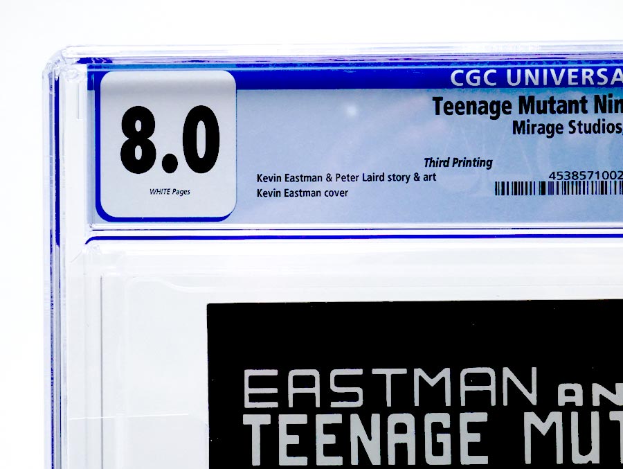 Teenage Mutant Ninja Turtles #1 Cover J CGC 8.0 3rd Ptg