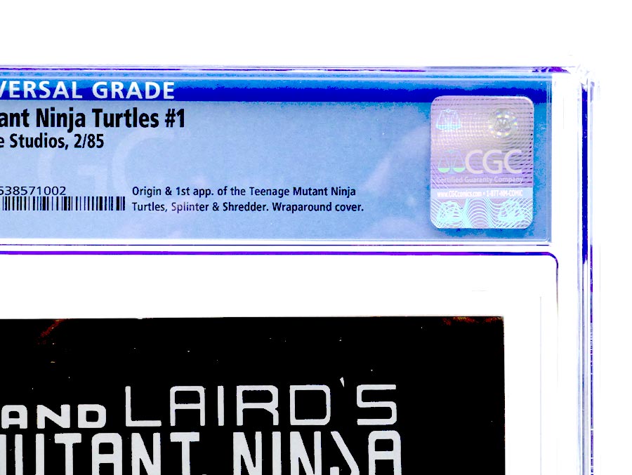 Teenage Mutant Ninja Turtles #1 Cover J CGC 8.0 3rd Ptg