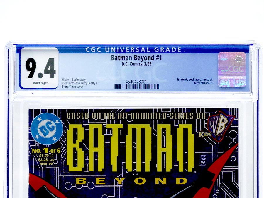 Batman Beyond #1 Cover C CGC 9.4