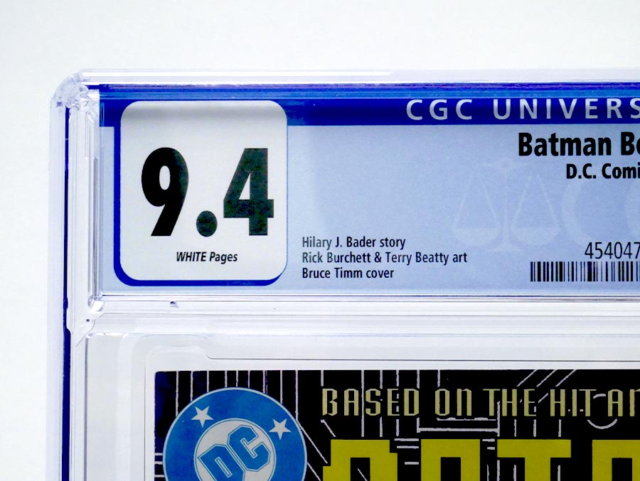 Batman Beyond #1 Cover C CGC 9.4