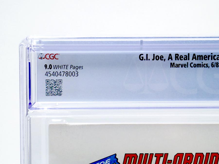 GI Joe A Real American Hero #1 Cover F CGC 9.0 1st Ptg