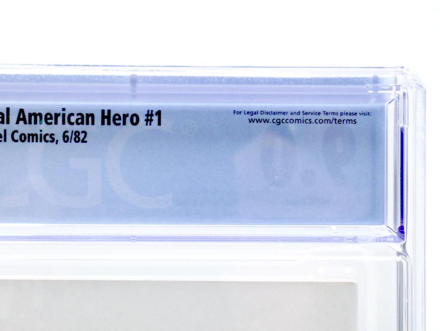 GI Joe A Real American Hero #1 Cover F CGC 9.0 1st Ptg