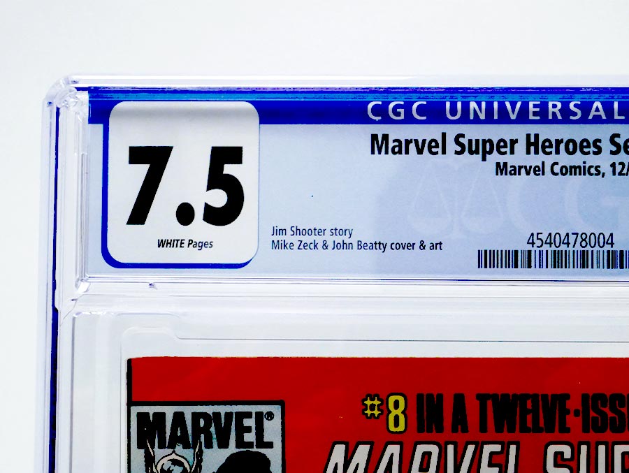 Marvel Super-Heroes Secret Wars #8 Cover N CGC 7.5