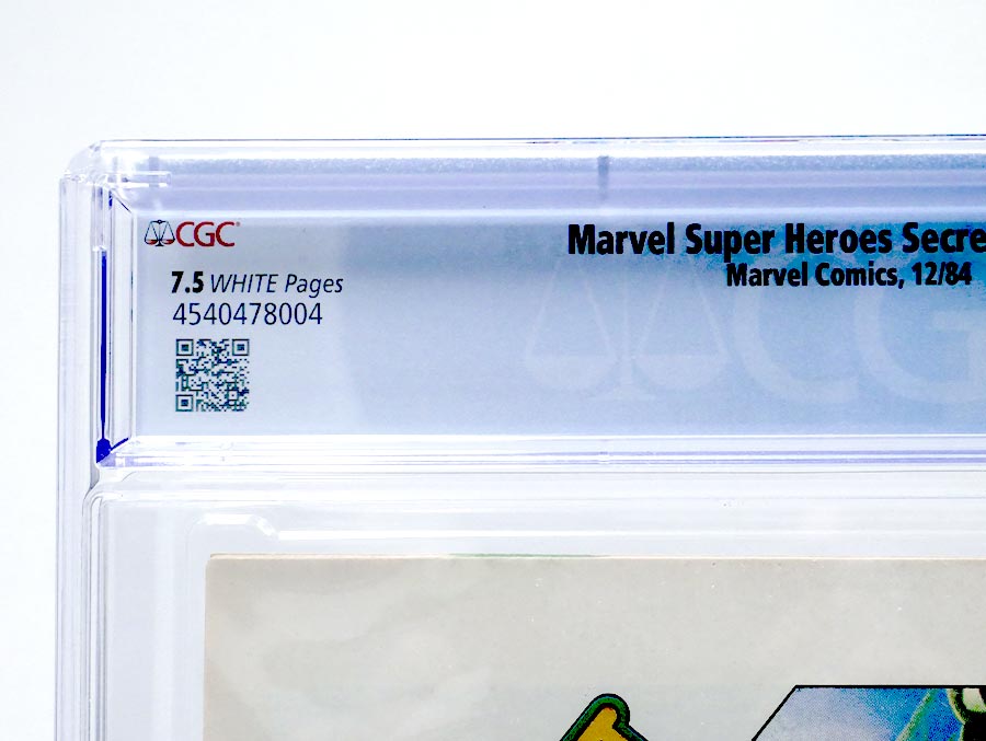 Marvel Super-Heroes Secret Wars #8 Cover N CGC 7.5